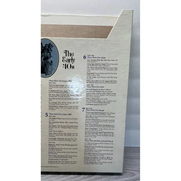 Those Were Our Songs The Early 40s Readers Digest RCA 7 LP Record Box Set